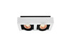 Laelamp GTV Loid, 4663, 34 x 18,5 cm, GU10, valge
