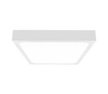 LED laelamp V-TAC VT-8624SW-SQ, 24W, 4000K, IP44, liikumisanduriga, 30x30 cm, valge
