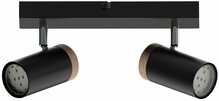 Laelamp Candellux Lagos, 92-13712, 2xGU10, 15W, must/pruun