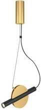 Rippvalgusti Maytoni Enigma MOD150PL-L5BS3K, 5 W, LED, 3000 K, messing