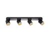 Laelamp Milagro Andy, 4xGU10, 8W, 230V, must/kuld