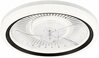 Laelamp ventilaatoriga Lamkur Gemma 49908, 1x37W LED, 3000K, 4000 lm, valge