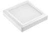 Pinnapealne LED paneel GTV Louis, 24 W, 4000 K, IP54, 22,5 x 22,5 cm, valge