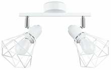Laevalgusti Sollux Artemis, 2xE14, 40W, valge