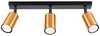 Laelamp Sollux Winx 3, 3xGU10, max 10 W LED, must/vask
