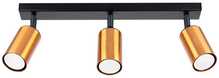 Laelamp Sollux Winx 3, 3xGU10, max 10 W LED, must/vask