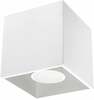 Laelamp Sollux Quad 1, 40 W, GU10, valge