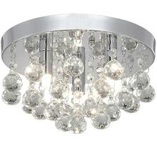 Laelamp ATL ZD78A, 3xG9, kroom, kristallidega