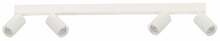 Laelamp Light Prestige Perugia, LP-0703/4C WH, 18 W, GU10, 3000-6000 K, valge/kuldne
