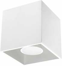 Laelamp Sollux Quad 1, 40 W, GU10, valge
