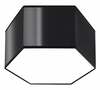 Laelamp Sollux SUNDE, 2xE27, 60 W, 15,5 cm, must