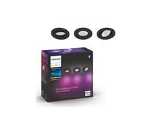 Süvistatav valgusti Philips Hue Centura, 3xGU10, 5,7W, 230V, must
