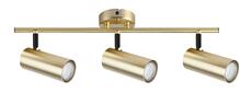 Laevalgusti Candellux Colly, 93-01733, 3xGU10, 15W, kuldne