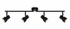 Laevalgusti suunatav Domoletti Lucia GU23002-4TU2, 4xGU10, 4x5W, must