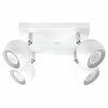 Laelamp Sollux Oculare 4, 4 x GU10, 40 W, valge