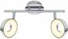 Laelamp Candellux Isla, 4 W, LED, 31 x 10 cm, läikiv hõbedane