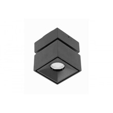 Laevalgusti GTV Bianco CP, 8W, 680lm, IP20, 2700/3300/4000K, kandiline, must