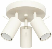 Laelamp Sollux Ring SL.1497, 3xGU10, 30W, kreemjas