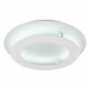 Laelamp Candellux Merle, 18 W, 3000 K, 40 x 40 cm, hõbedane