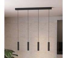 Rippvalgusti Eglo Almudaina, 900906, 4xLED, 5,4W, 3000K, must