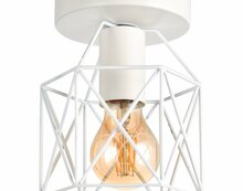 Laelamp G.LUX GT-506-1C-WH Wire-2, 1xE27, 18 x 20 cm, valge