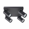 Laelamp Candellux Lighting Gary, 4x15W, GU10, must