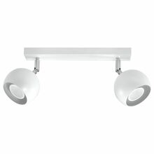 Laeaktsentvalgusti Sollux Oculare 2, 2xGU10, 40W, valge