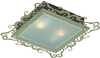 Laelamp Candellux Casablanca, 2x60W, E27, 38 cm, patina square