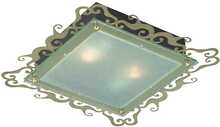 Laelamp Candellux Casablanca, 2x60W, E27, 38 cm, patina square