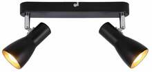 Laevalgusti Candellux Picardo, 40 W, E14, 36 x 6 cm, matt must