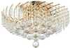 Laelamp Maytoni Karolina DIA120-06-G, 6xE14, 40W, kuldne