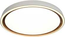 Laevalgusti Italux Rende PLF-63728-3K4K6K-GD-WH-SL, LED, kuldne/valge, 52 cm