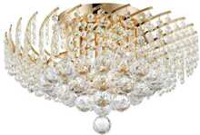 Laelamp Maytoni Karolina DIA120-06-G, 6xE14, 40W, kuldne