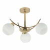 Laelamp Candellux Lighting Amos, 3xE27, 40W, kuldne, 36x52 cm