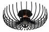 Ripplamp Opviq Aspendos, N-641, 1xE27, 40W, must