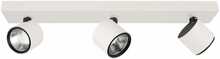 Laelamp Italux BONIVA, 15W, 3000K, valge/must