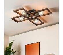 Laelamp Opviq Era, 73-14, 4xE27, 40W, 230V, pruun/must