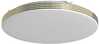 LED laevalgusti vannituppa Milagro Bever, 16W, 4000K, IP44, 33 cm, valge/kuldne