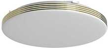 LED laevalgusti vannituppa Milagro Bever, 16W, 4000K, IP44, 33 cm, valge/kuldne