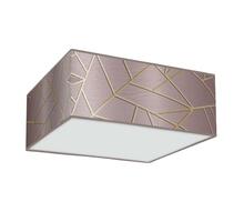 Laelamp Milagro Ziggy, 3xE27, 60W, roosa/kuldne