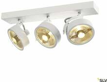 Laelamp SLV Kalu 3 QPAR, 147321, 3x ES111, max 3x 75W, matt valge