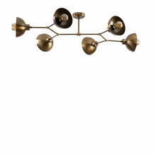 Laevalgusti Opviq Dram, 52x102 cm, kuldne, metallist kuppel