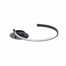 Laelamp Opviq Moon, 13327, must, 33 x 46 cm