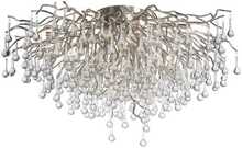 Laelamp Paul Neuhaus Icicle 8092-55, 14xG9, 40W, 230V, kroom, läbimõõt 100 cm
