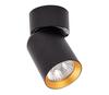 Laevalgusti Milagro Andy, 1xGU10, 8W, must/kuld