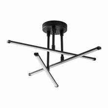 Laelamp Opviq Ledflower-13649, must, 26 x 51 cm