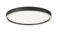 Pinnapealne laelamp Viokef Vanessa, 4292800, 38W, LED, 3000/4000K, dimmerdatav, must, 50 cm