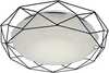 Laelamp Candellux Sven, 24 W, LED, 43 x 43 cm, must