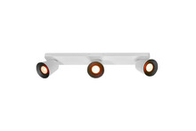 Laelamp GTV Elli, 4502, 3*GU10, maks. 20 W, 9 x 53 cm, valge