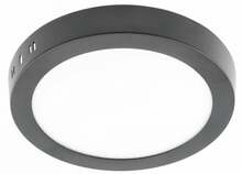 Laevalgusti Gtv Oris Plus LD-ORN19W-NBP-10, 19 W, LED, 4000 K, 1520 lm, IP20, 120, must